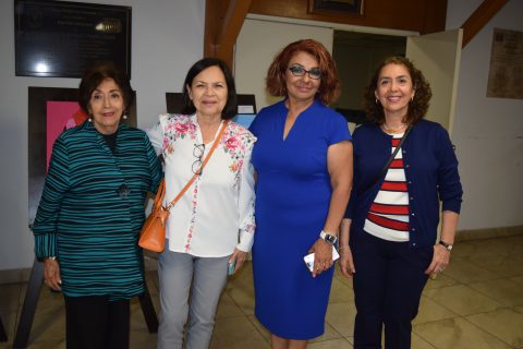 Hipsila Luyando, Silvia López, Marycarmen Garduño e Inés Lizarazo. 