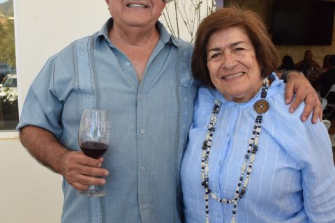 Daniel González y su tía Victorina González.