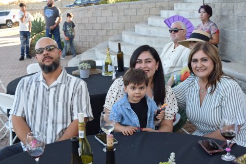 La familia Rivas Durazo asistió a la edición en Casa Zamora.
