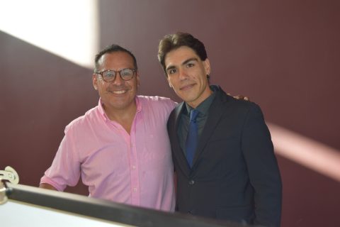 Mario Alberto Ramírez y Víctor Fisher.