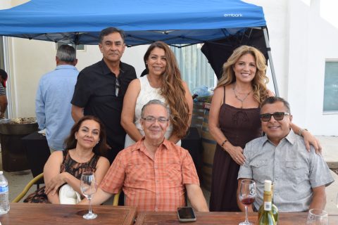 Andrés Sánchez, América Sánchez, Cecilia Pérez, Anaeli de Vizcarra, Marco Vizcarra y Salvador Pérez. 