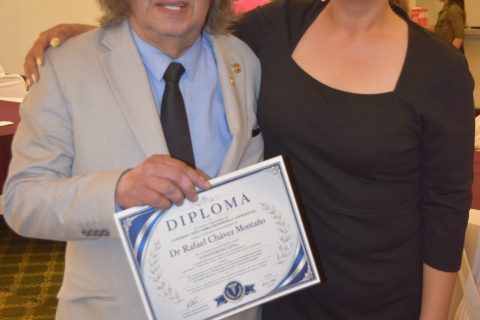 Rafael Chávez y Alejandra Escobar. 