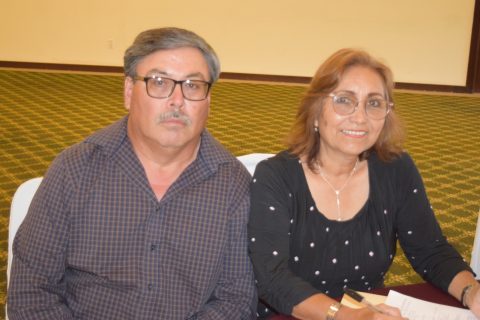 Ricardo Rubio y Angelina García. 