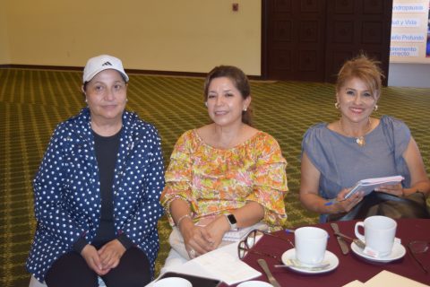 Carmen Monroy, Ana Hernández y Elizama Villavicencio. 