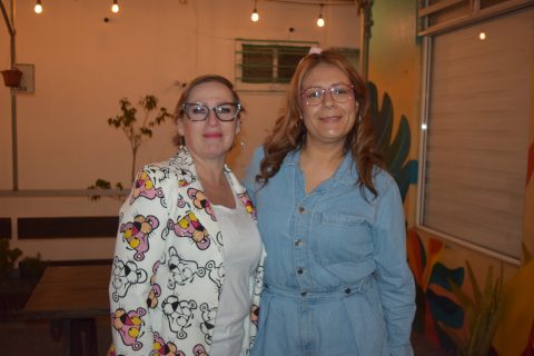 Vanessa Vargas y Jandy Escobar.