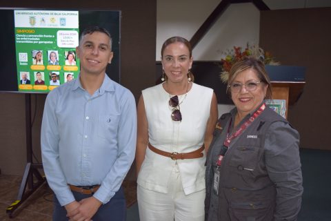 Enrique Trasviña, Patricia Sainz y Sofía Pérez.