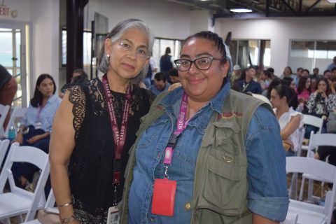 Armida García y Melissa Godínez.