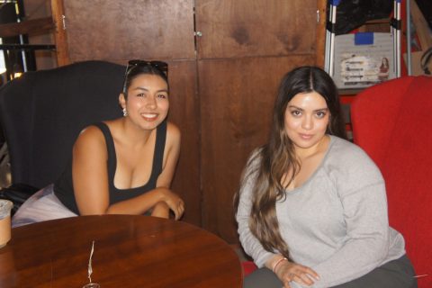 Sofía Hidalgo y Emma Ibarra.
