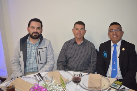 Pablo Burquez, Joaquín Torres y Juan Carlos Ramos.