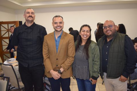 Alain Monroy Isais, Enrique Brisuela Raygoza, Ivonne Rodríguez y Jorge Luis García Cortés.