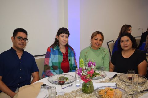 Luis Daniel Valdespino Sigler, Nataly García, Patricia Ávila y Wendy García.