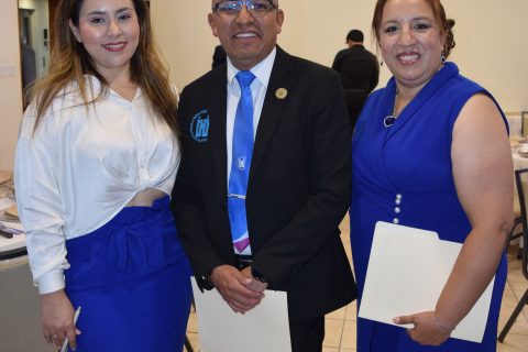 Marcela Aldana, Juan Carlos Ramos y Laura Jiménez.