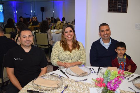 Luis Sifuentes, Dannae López, César Armando Ramírez y César.