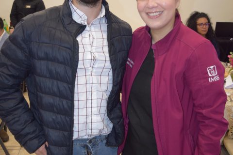 Abraham Torres y Paulina Gutiérrez.