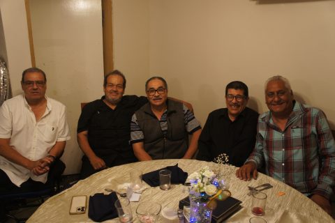 Héctor Barba, Guillermo Toscano, Marco Antonio Arriola, Alfredo Medina y David Meneses.