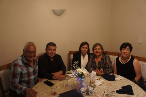 David Meneses, Joaquín Gallegos, Rita Ruiz, Consuelo Armenta y María Elena Montoya.