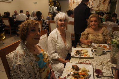 Gloria Cerecello, Layla Ayub y Socorrito Mijares.