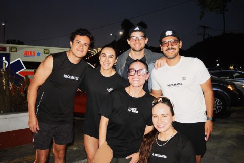 Los integrantes de Pacemates no se perdieron la actividad.
