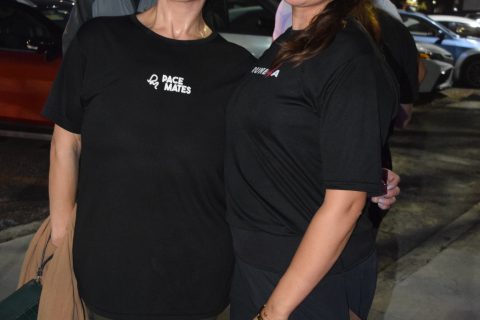 Montse Buendía y Leby Rivas.