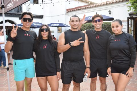 Carlos Vázquez, Wendy Vázquez, Luis Mata, César Hernández y Brillit Reyes. 
