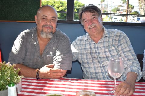 José Aguirre y Jorge Cortés Ríos.