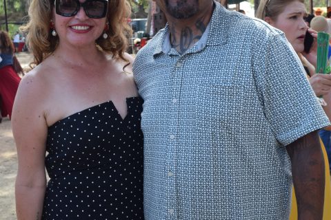 Elena De la Cruz y Alex Rivera. 