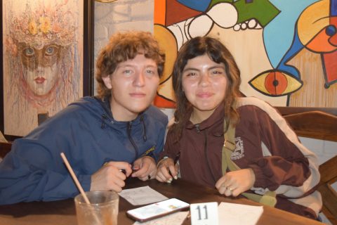 Octavio Gerneri y Lara Meléndez.