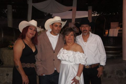 Vanessa, Francisco, Marichuy y Lalo.