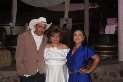 Francisco Sedano, Marichuy Soto y Guadalupe Jiménez.