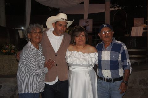 Teresa, Francisco, Marichuy y Mario.