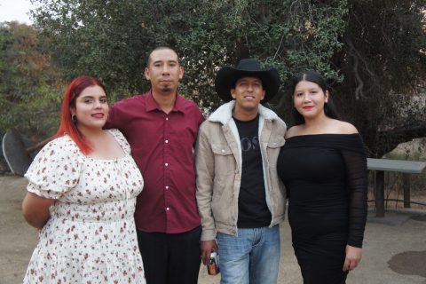 Lourdes Razo, Basilio Soto, Kevin Sánchez y Gabriela Rivas.