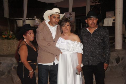 Ana, Francisco, Marichuy y Ricardo.