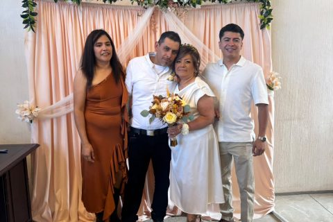 Laura Karina, Francisco Sedano, Marichuy Soto y Alejandro. 
