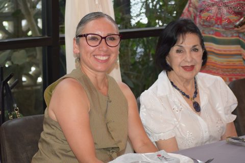 Cynthia Castillo y María Eugenia Campuzano.