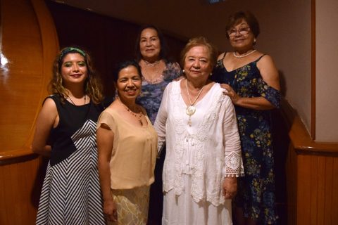 Arlen Cristina Castillo, Roxana Castillo, Sonia Albañez, Socorro Zepeda y Dioselina Ramírez. 