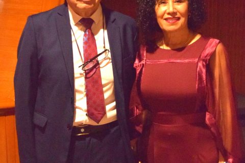 Ismael González y Elizabeth Medrano. 