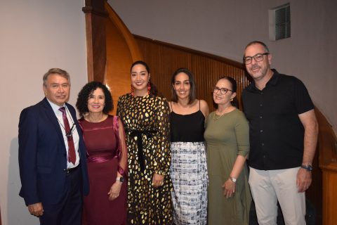 Ismael González, Elizabeth Medrano, Myrlene Rodríguez Brito, Nancy García, Dora Gómez y Pedro Martínez. 