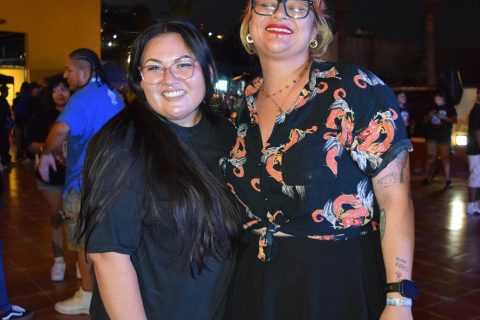 Itzamara Villavicencio y Génesis Verdugo.