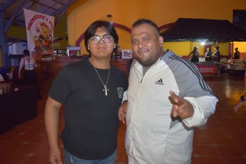 Kenji e Iván Guzmán.