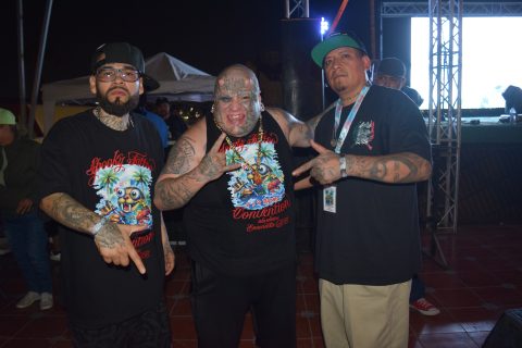 Pancho Tattoos, Pedro Cuevas Rocko Rockoso y Carpe Tatto.