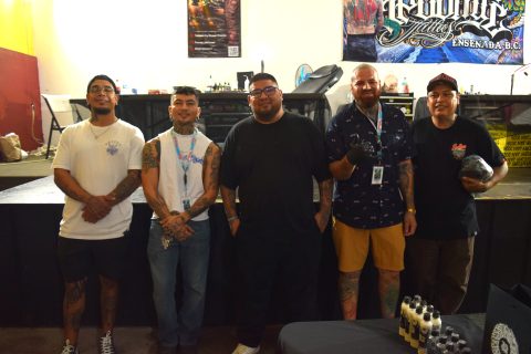 Javier Gómez, Martin Soto, Marco Moreno, Gioser Franco y Josué. 