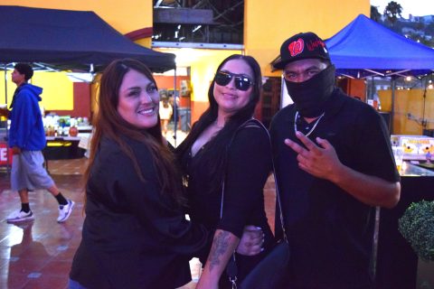 Jovanna Sánchez, Anahí Segura y Hasted.