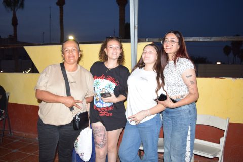 Vanessa Peralta, Brianda Fontanott, Ashley Fontanott y Tessa Rivera. 