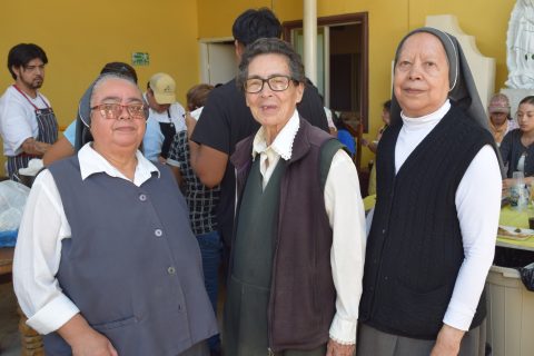 Micaela Ríos, Ana Luisa Valle y Rosario Hernández. 