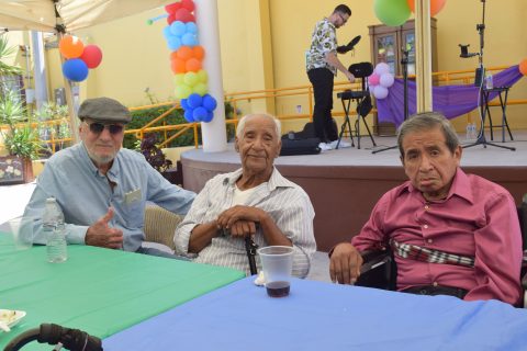 Telib Zendana, Ezequiel Guzmán y David. 