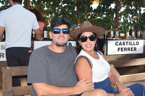 Wilberto Montero y Kelly Cortez. 