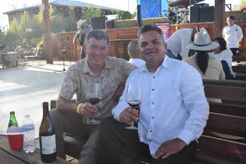 Joel Cabral y Gaspar Olivas. 