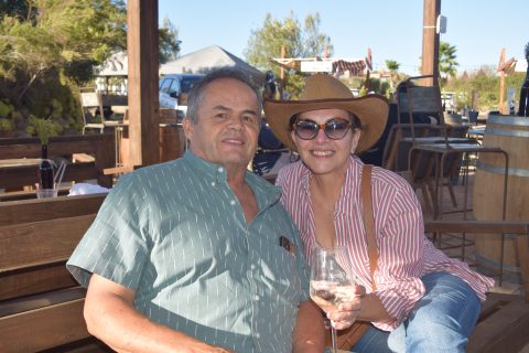 Sergio Lizárraga y Mayra Garibay. 