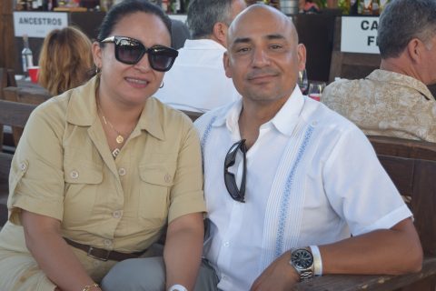 Estefana Lara y Alberto Rincón. 