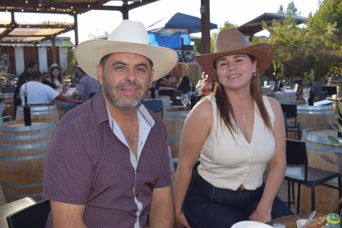 Raudel Ríos y Janeth Villegas. 